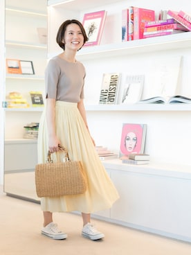 NBB STAFF04さん（レディース・158cm）の春コーディネート