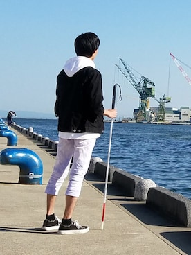 「Right-on（ライトオン）のアイテム（デニムジャケット）」を使った、カイさん（メンズ・166cm）の夏コーディネート