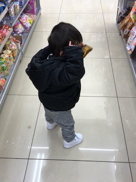 おかこさん（キッズ・80cm）の冬コーディネート