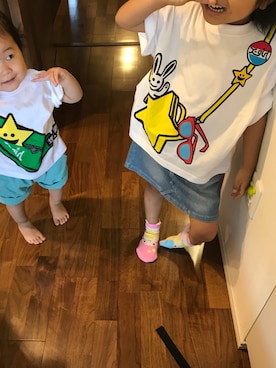 おかこさん(キッズ・90cm)の夏コーディネート