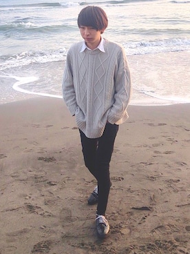 YUUKIさん（メンズ・176cm）の春コーディネート