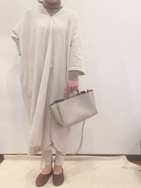 「LS Scene（エルエスシーン）のアイテム」を使った、FAKJさん（レディース・161cm）の春コーディネート