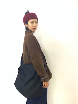 「日系极简」｜「アイテム（アクセサリー）」を使った、xiaolitongxueさん（レディース・158cm）の春コーディネート