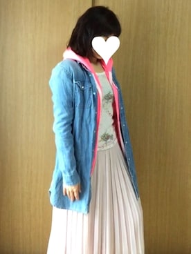 「BDG（ビーディージー）のアイテム（トップス）」を使った、vivitさん（レディース・156cm）の春コーディネート