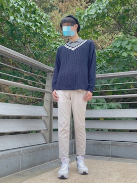 「日常」｜23fhyさん（メンズ・176cm）の冬コーディネート