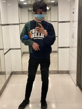 「日常」｜23fhyさん（メンズ・176cm）の冬コーディネート