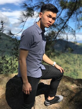 Nighgelleさん(メンズ・180cm)の冬コーディネート