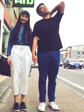 「OBdesign（オレンジベアー）のアイテム」を使った、shiowwenさん（レディース・170cm）の春コーディネート