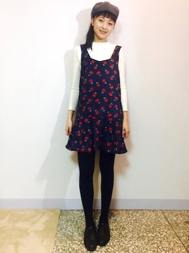 「OBdesign（オレンジベアー）のアイテム」を使った、shiowwenさん（レディース・170cm）の冬コーディネート