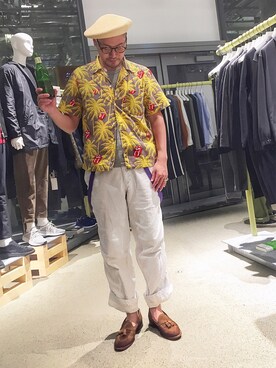jun oyaさん（メンズ・178cm）の夏コーディネート
