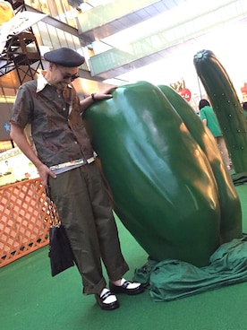 jun oyaさん（メンズ・178cm）の夏コーディネート