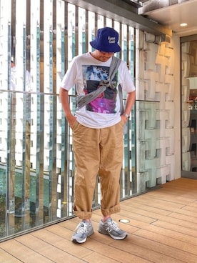 jun oyaさん（メンズ・178cm）の秋コーディネート