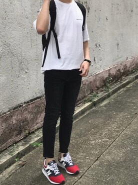 「PULL&BEAR（プルアンドベア）のアイテム（デニムパンツ）」を使った、Y3i8Nさん（メンズ・178cm）の秋コーディネート