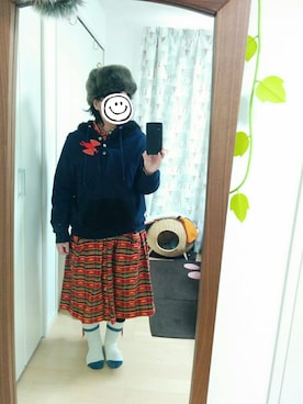 marico(´・ω・`)さん（レディース・154cm）の冬コーディネート