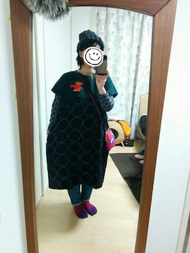 marico(´・ω・`)さん(レディース・154cm)の冬コーディネート