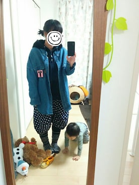 marico(´・ω・`)さん（レディース・154cm）の冬コーディネート