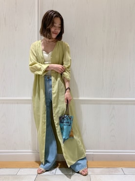 ayaneさん（レディース・159cm）の春コーディネート