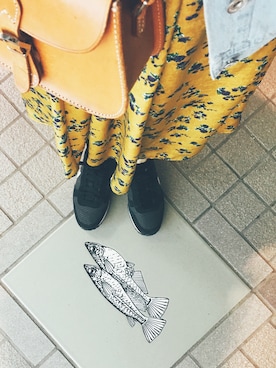 「魚釣り」｜koziiさん（レディース・153cm）の冬コーディネート