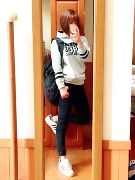 「CHAPTER WORLD select （チャプターワールドセレクト）のアイテム」を使った、chopai0912さん（レディース・163cm）の春コーディネート