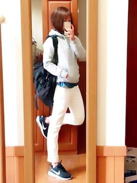 「CHAPTER WORLD select （チャプターワールドセレクト）のアイテム」を使った、chopai0912さん（レディース・163cm）の春コーディネート