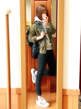 「CHAPTER WORLD select （チャプターワールドセレクト）のアイテム」を使った、chopai0912さん（レディース・163cm）の春コーディネート