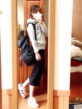 「CHAPTER WORLD select （チャプターワールドセレクト）のアイテム」を使った、chopai0912さん（レディース・163cm）の春コーディネート