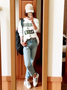 「CHAPTER WORLD select （チャプターワールドセレクト）のアイテム」を使った、chopai0912さん（レディース・163cm）の春コーディネート