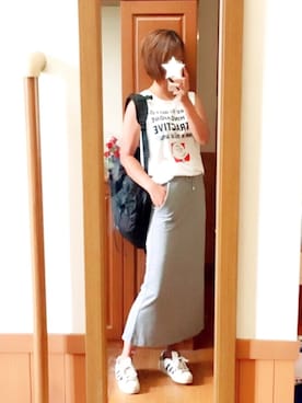 「CHAPTER WORLD select （チャプターワールドセレクト）のアイテム」を使った、chopai0912さん（レディース・163cm）の夏コーディネート