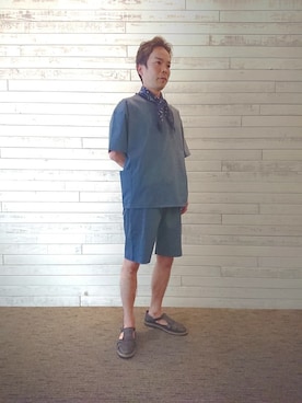 「STEVE MONO」｜ナカムラ ヨウヘイさん（メンズ・165cm）の春コーディネート