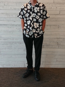 「MYSELF ABAHOUSE（マイセルフアバハウス）のアイテム」を使った、ナカムラ ヨウヘイさん（メンズ・165cm）の春コーディネート