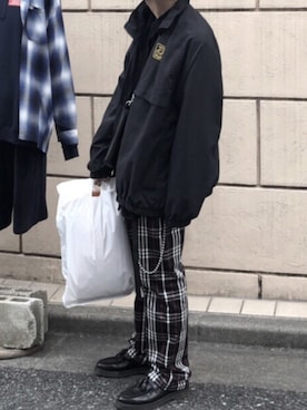 「アイテム（ローファー）」を使った、𝑺𝒉𝒖𝒉𝒆𝒊さん（メンズ・175cm・10代）の春コーディネート