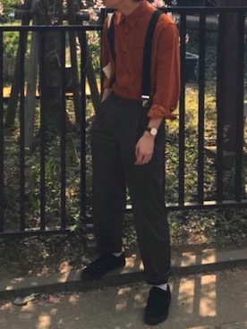 𝑺𝒉𝒖𝒉𝒆𝒊さん（メンズ・175cm）の春コーディネート