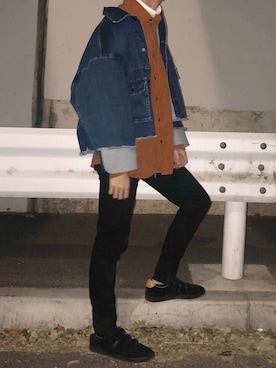 𝑺𝒉𝒖𝒉𝒆𝒊さん（メンズ・175cm）の秋コーディネート