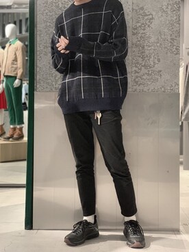 𝑺𝒉𝒖𝒉𝒆𝒊さん（メンズ・175cm）の冬コーディネート