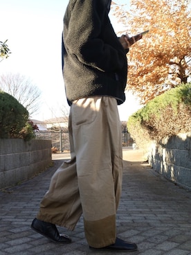 「レトロX」｜「アイテム（ブーツ）」を使った、𝑺𝒉𝒖𝒉𝒆𝒊さん（メンズ・175cm）の冬コーディネート