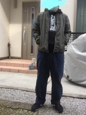 「BEAMS BOY（ビームスボーイ）のアイテム（パンツ）」を使った、あゆむさん（メンズ・164cm）の春コーディネート