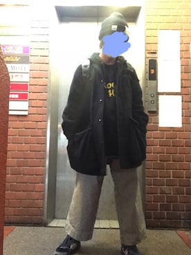 「ライブ」｜「アイテム（その他アウター）」を使った、あゆむさん（メンズ・164cm）の冬コーディネート