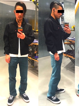 「JUNYA WATANABE MAN（ジュンヤワタナベマン）のアイテム（ブルゾン）」を使った、Masaさん（メンズ・168cm）の春コーディネート