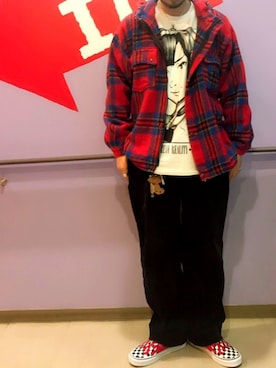 「NorthWave」｜森山 勝也さん（メンズ・171cm）の冬コーディネート