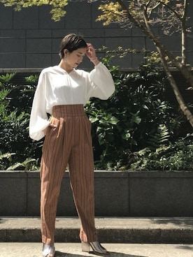 「LagunaMoon」｜LAGUNAMOON STAFFさん（レディース・157cm）の春コーディネート