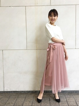 「LagunaMoon」｜LAGUNAMOON STAFFさん（レディース・156cm）の春コーディネート