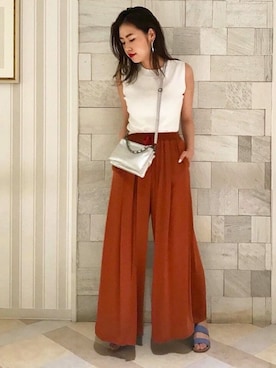 LAGUNAMOON STAFFさん（レディース・160cm）の夏コーディネート