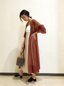 LAGUNAMOON STAFFさん（レディース・170cm）の夏コーディネート