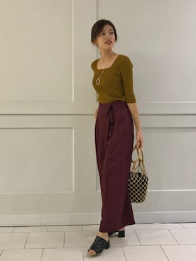 LAGUNAMOON STAFFさん（レディース・160cm）の夏コーディネート