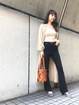 LAGUNAMOON STAFFさん(レディース・160cm)の夏コーディネート