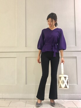 LAGUNAMOON STAFFさん（レディース・160cm）の秋コーディネート