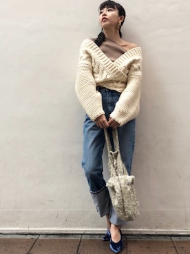 LAGUNAMOON STAFFさん（レディース・160cm）の秋コーディネート