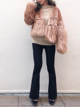 「LAGUNAMOON(LAGUNAMOON)」｜LAGUNAMOON STAFFさん（レディース・160cm）の秋コーディネート