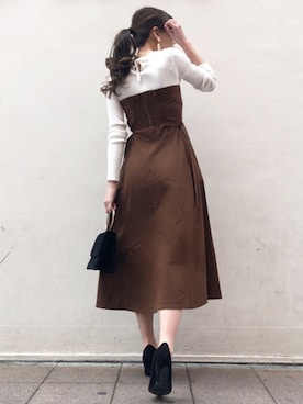 LAGUNAMOON STAFFさん（レディース・160cm）の冬コーディネート