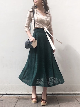 LAGUNAMOON STAFFさん(レディース・160cm)の春コーディネート